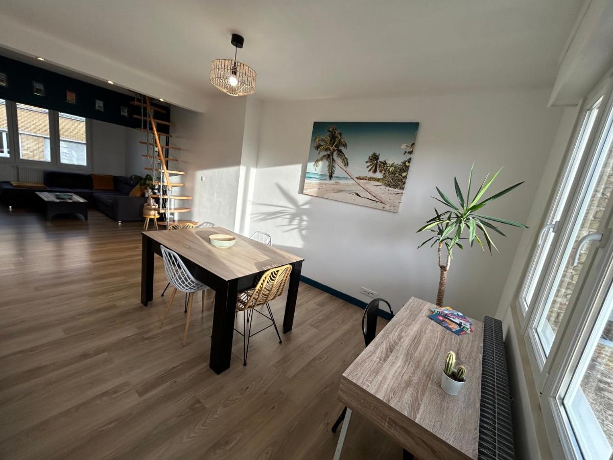 Duplex Lumineux Entre Plage Et Centre-Ville Dunkirk Exterior photo